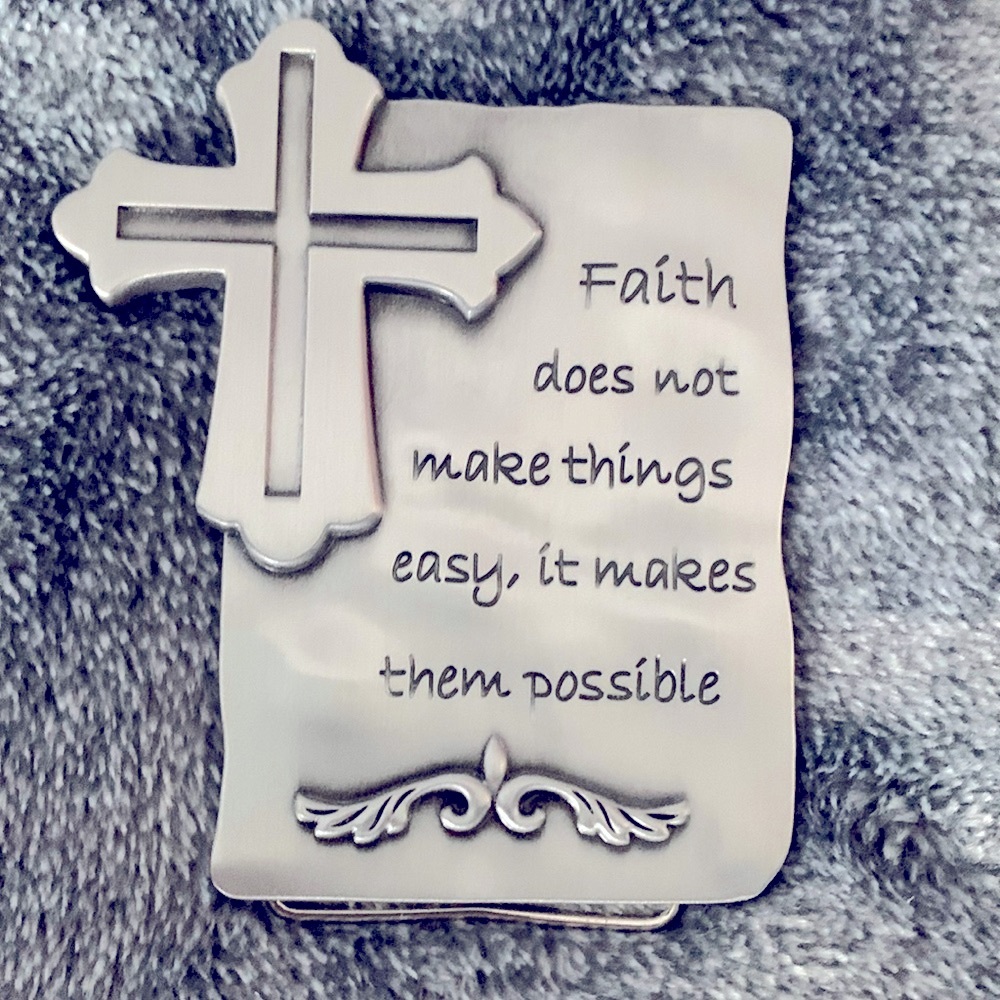 Pewter Inspirational Plaque